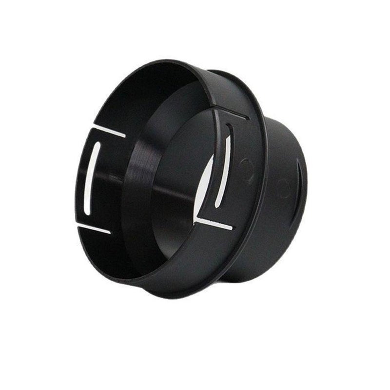 Universal Car Diesel Heater Air Vent Outlet Connector Black Plastic Car Diesel Parking Heater Air Outlet Vent Ducting Pipe Connector Ducting Pipe Adapter - Image 3